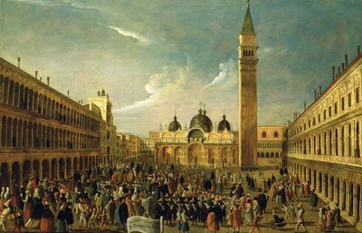 Le dernier jour du carnaval, Place Saint-Marc, Venise - Gabriele Bella